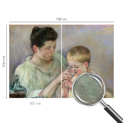 Fototapeta za dnevni boravak Roditeljska skrb