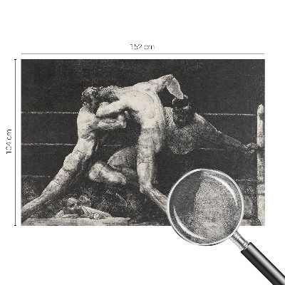 Fototapeta za spavaću sobu Dvoboj boksača