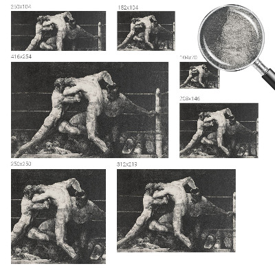 Fototapeta za spavaću sobu Dvoboj boksača