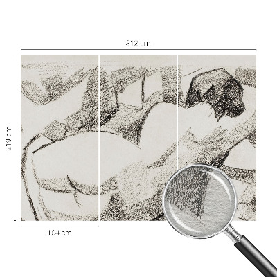 Fototapeta za zid Ležeća figura