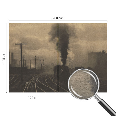 Zidna fototapeta Industrijski krajolik