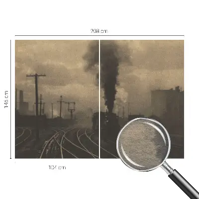 Zidna fototapeta s motivom industrijskog krajolika