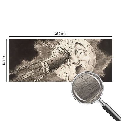 Fototapeta s tiskom Kozmički sudar