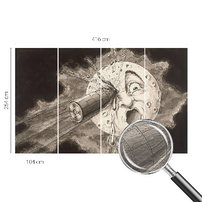 Fototapeta s tiskom Kozmički sudar