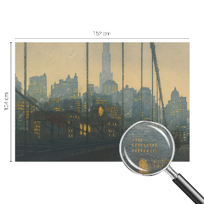 Vlies fototapeta za dječju sobu Večernja panorama