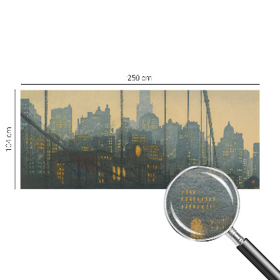 Vlies fototapeta za dječju sobu Večernja panorama