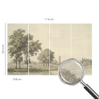 Moderna fototapeta Miran park