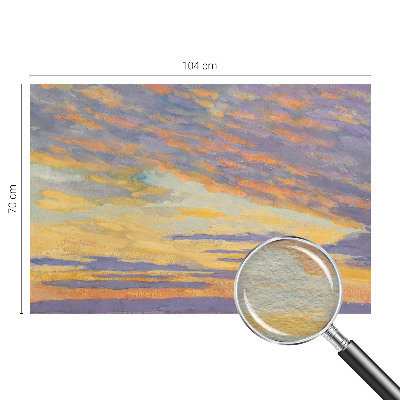 Zidna fototapeta od flisa Pastelno nebo
