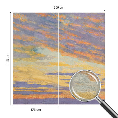 Zidna fototapeta od flisa Pastelno nebo