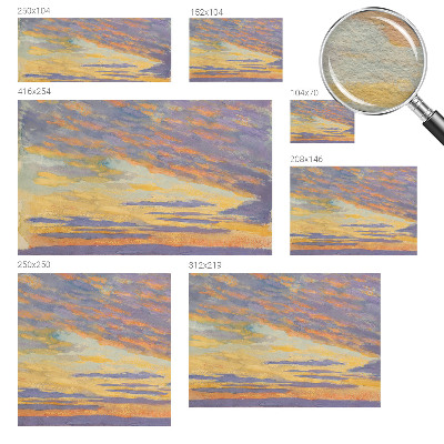 Zidna fototapeta od flisa Pastelno nebo