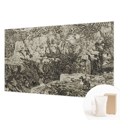 Zidna foto tapeta Planinski krajolik