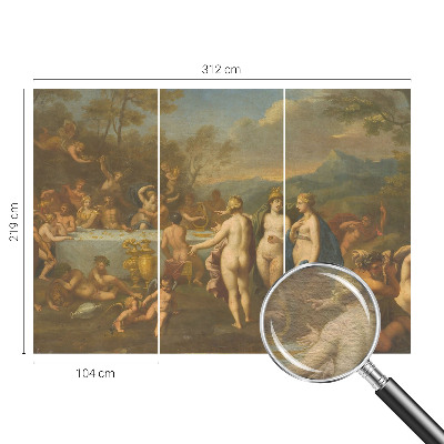 Zidna fototapeta Drevna gozba