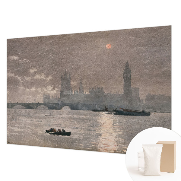 Vlies fototapeta za dječju sobu Noćna panorama