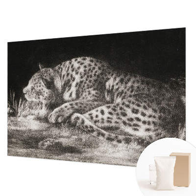 Foto tapeta za zid s motivom leoparda koji se odmara