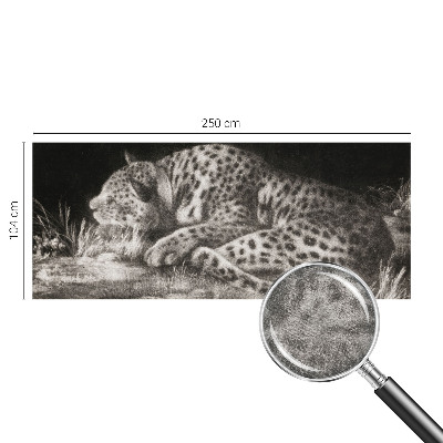 Foto tapeta za zid Leopard se odmara