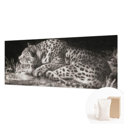 Foto tapeta za zid Leopard se odmara