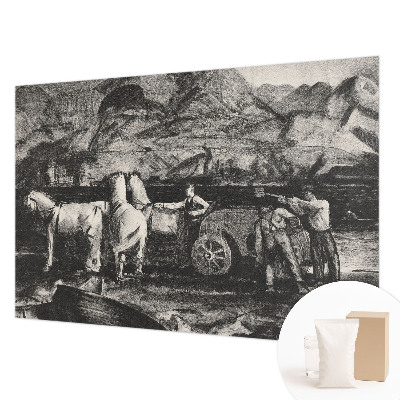 Fototapeta po mjeri s motivom seoske scene prilagođene vašim dimenzijama