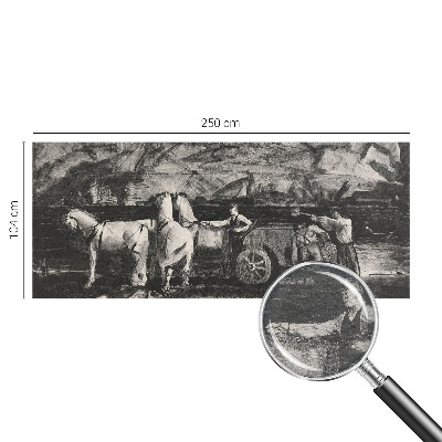 Fototapeta po mjeri Seoska scena