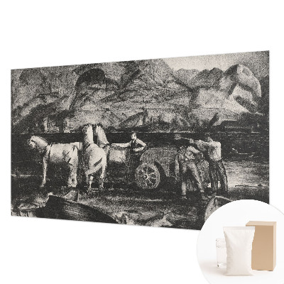 Fototapeta po mjeri Seoska scena