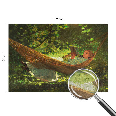 Foto tapeta za spavaću sobu Opuštanje u visećoj mreži