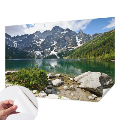 Samoljepljiva fototapeta Planinsko jezero