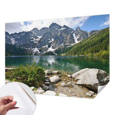 Samoljepljiva fototapeta Planinsko jezero