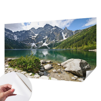 Samoljepljiva fototapeta Planinsko jezero