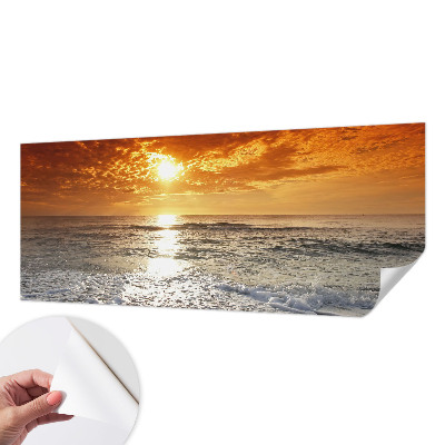 Samoljepljiva fototapeta za dnevni boravak Oceanski valovi