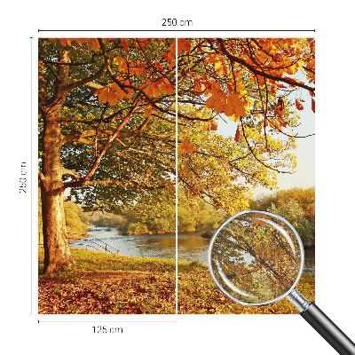Samoljepljiva fototapeta za spavaću sobu Obalna jesen