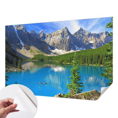 Dječja fototapeta s motivom planinskog jezera