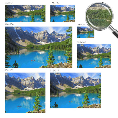 Dječja fototapeta Planinsko jezero