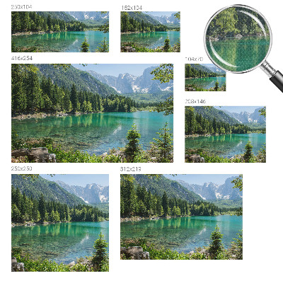 Fototapeta Zeleno jezero