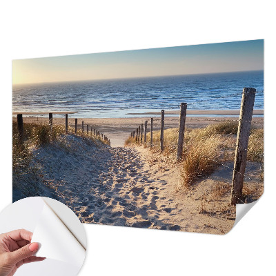 Samoljepljiva fototapeta Put do plaže