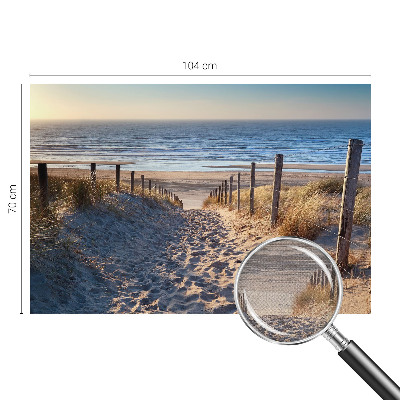 Samoljepljiva fototapeta Put do plaže