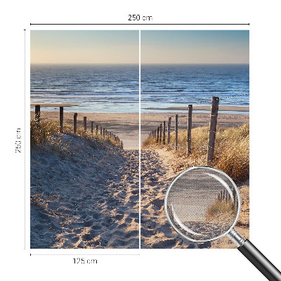 Samoljepljiva fototapeta Put do plaže