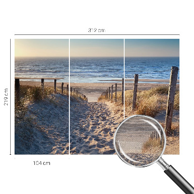 Samoljepljiva fototapeta Put do plaže