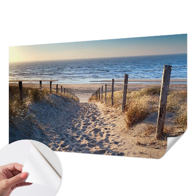 Samoljepljiva fototapeta Put do plaže