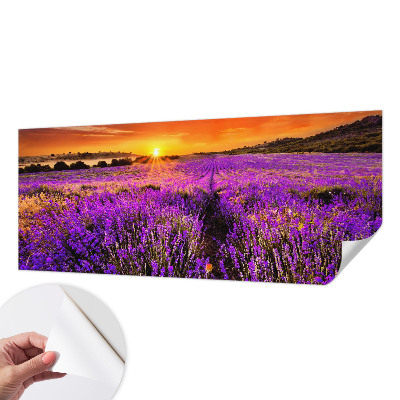 Foto tapeta za dječju sobu Zalazak sunca lavande