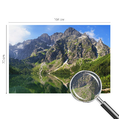 Foto tapeta za dječju sobu Slikovite planine