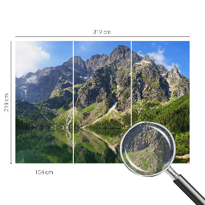 Foto tapeta za dječju sobu Slikovite planine