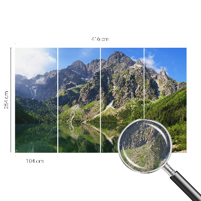 Foto tapeta za dječju sobu Slikovite planine