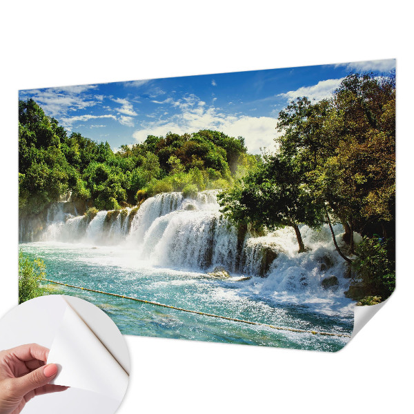 Samoljepljiva fototapeta Zapanjujući vodopad