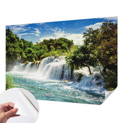 Samoljepljiva fototapeta Zapanjujući vodopad