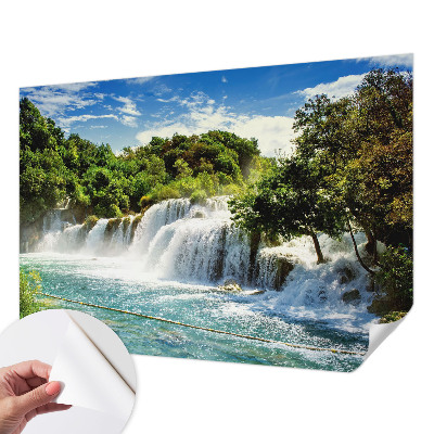 Samoljepljiva fototapeta Zapanjujući vodopad