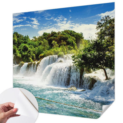 Samoljepljiva fototapeta Zapanjujući vodopad