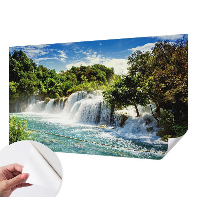 Samoljepljiva fototapeta Zapanjujući vodopad