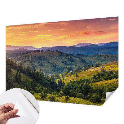 Samoljepljiva fototapeta za spavaću sobu Planinski krajolik