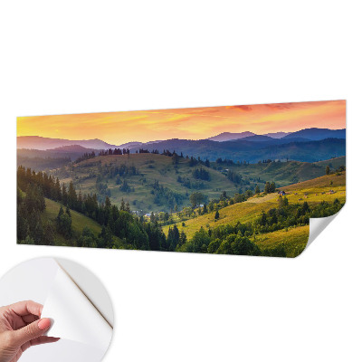 Samoljepljiva fototapeta za spavaću sobu Planinski krajolik