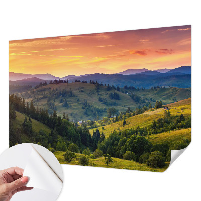 Samoljepljiva fototapeta za spavaću sobu Planinski krajolik