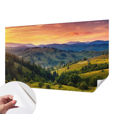 Samoljepljiva fototapeta za spavaću sobu Planinski krajolik